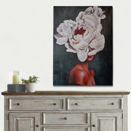 Wallity Pintura al óleo decorativa Multicolor 50 x 70 cm